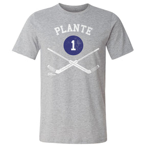 Jacques Plante Men's Cotton T-Shirt | 500 LEVEL
