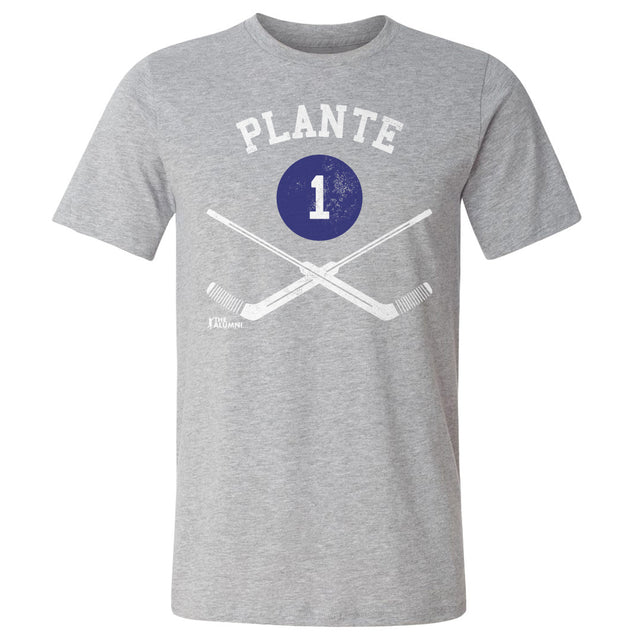 Jacques Plante Men's Cotton T-Shirt | 500 LEVEL