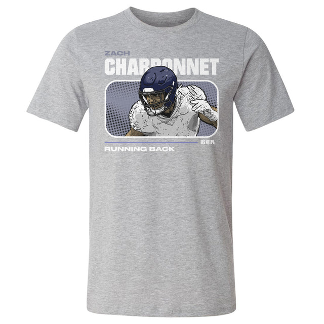 Zach Charbonnet Men's Cotton T-Shirt | 500 LEVEL