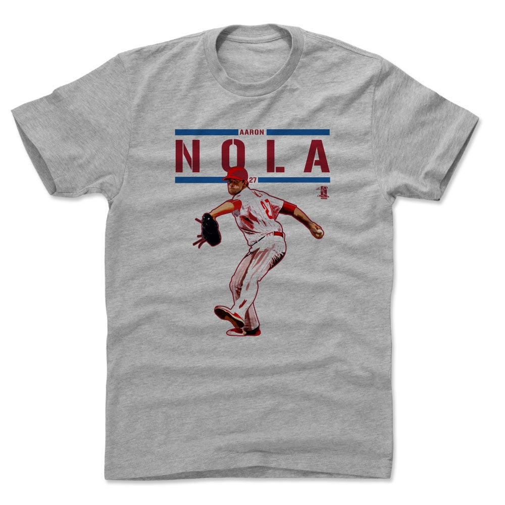 Aaron Nola Men's Cotton T-Shirt | 500 LEVEL