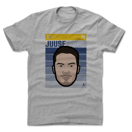 Juuse Saros Men's Cotton T-Shirt | 500 LEVEL