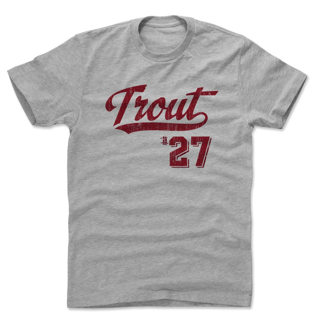 Mike Trout Men's Cotton T-Shirt | 500 LEVEL
