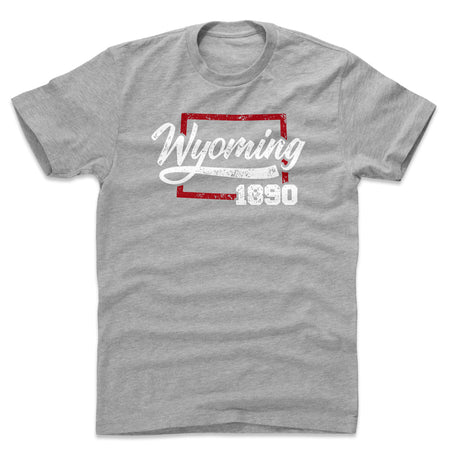 Wyoming Men's Cotton T-Shirt | 500 LEVEL