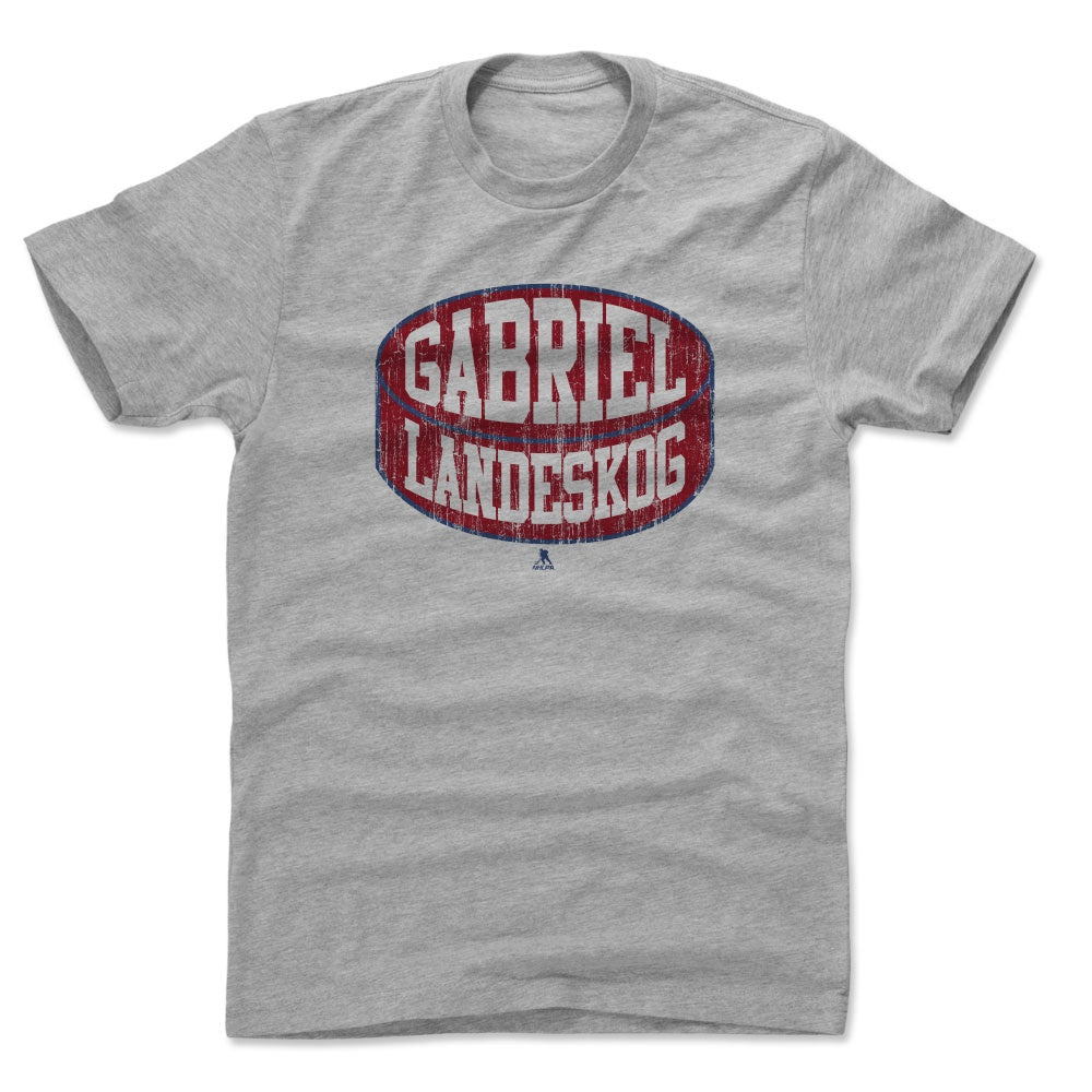 Gabriel Landeskog Men's Cotton T-Shirt | 500 LEVEL