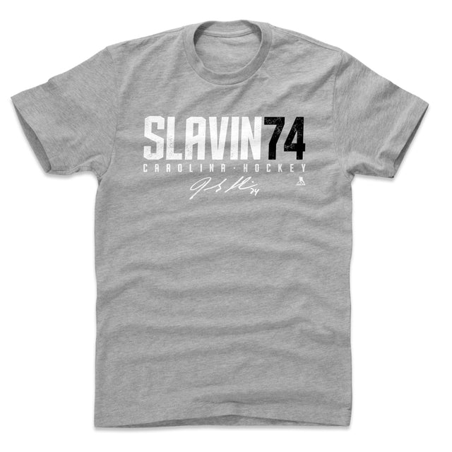 Jaccob Slavin Men's Cotton T-Shirt | 500 LEVEL