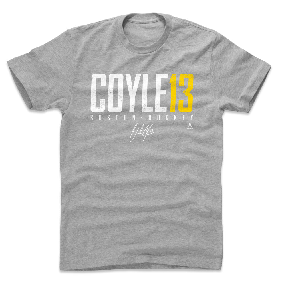 Charlie Coyle Women's T-Shirt - Heather Gray - Boston | 500 Level