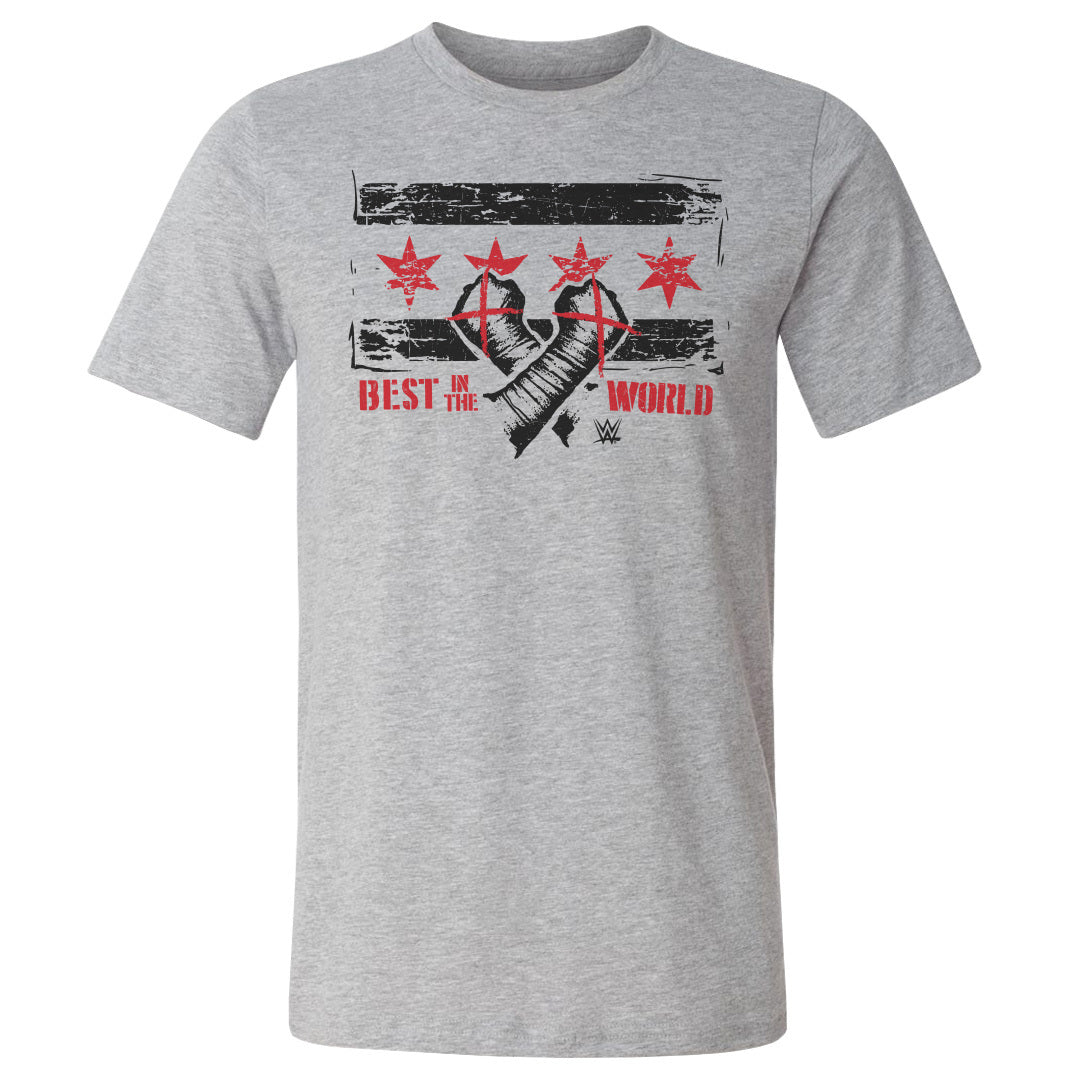 CM Punk Men's Cotton T-Shirt | 500 LEVEL