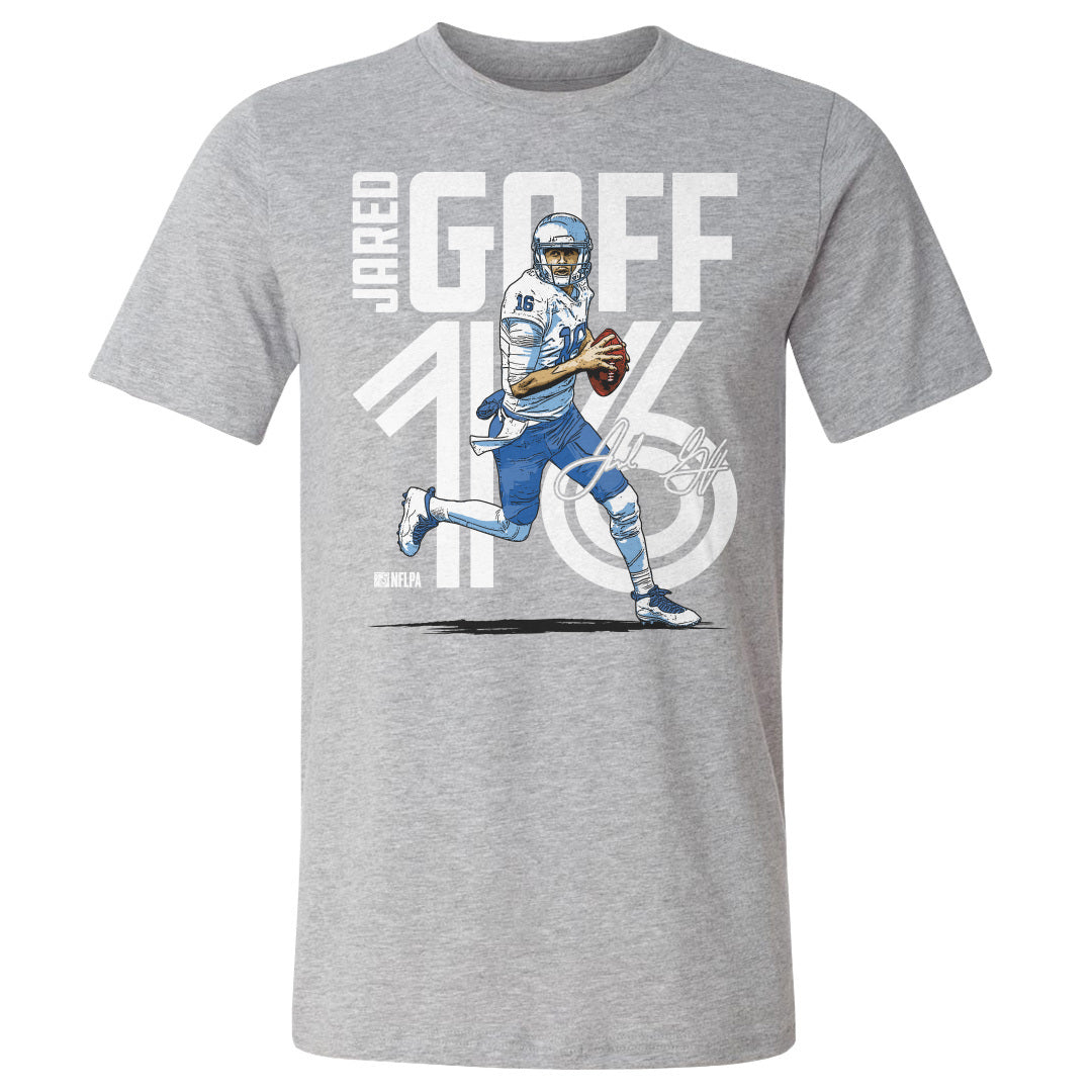 Jared Goff Men&#39;s Cotton T-Shirt | 500 LEVEL