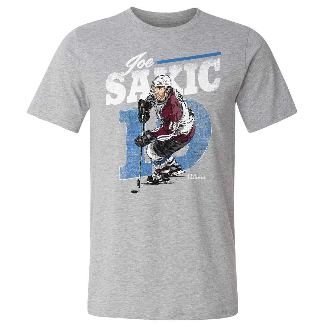 Joe Sakic Men's Cotton T-Shirt | 500 LEVEL