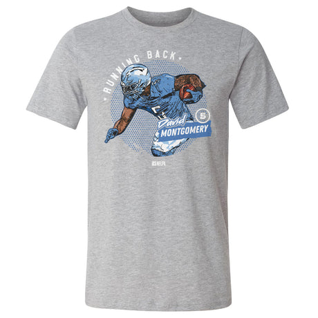 David Montgomery Men's Cotton T-Shirt | 500 LEVEL