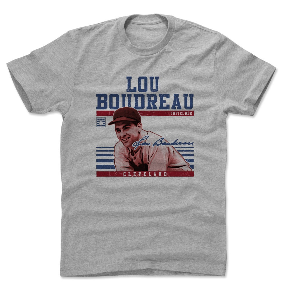 Lou Boudreau Men's Cotton T-Shirt | 500 LEVEL