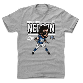 Quenton Nelson Men's Cotton T-Shirt | 500 LEVEL