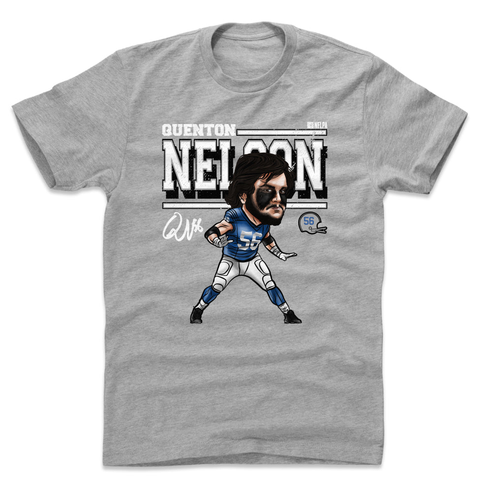 Quenton Nelson Men&#39;s Cotton T-Shirt | 500 LEVEL