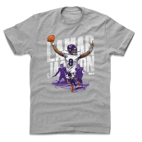 Lamar Jackson Men's Cotton T-Shirt | 500 LEVEL