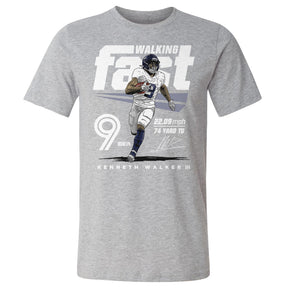 Kenneth Walker III Men's Cotton T-Shirt | 500 LEVEL