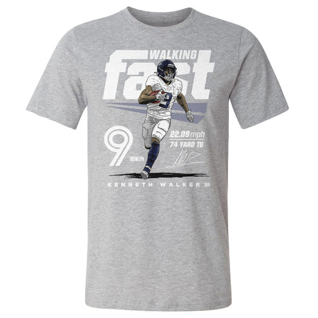 Kenneth Walker III Men's Cotton T-Shirt | 500 LEVEL