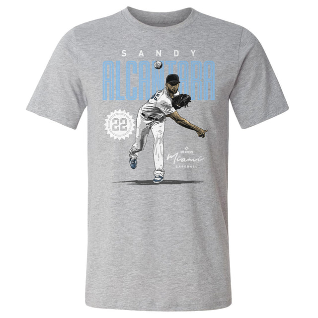 Sandy Alcantara Men's Cotton T-Shirt | 500 LEVEL