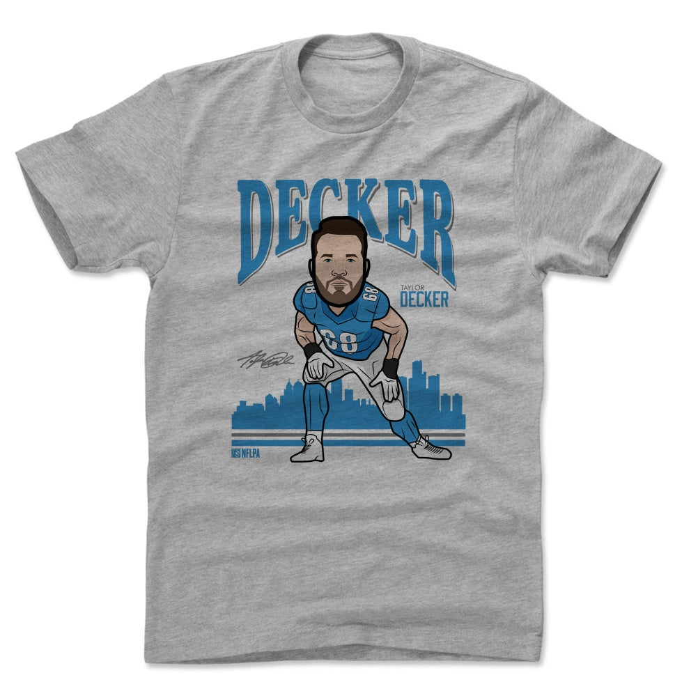 Taylor Decker Men's Cotton T-Shirt | 500 LEVEL