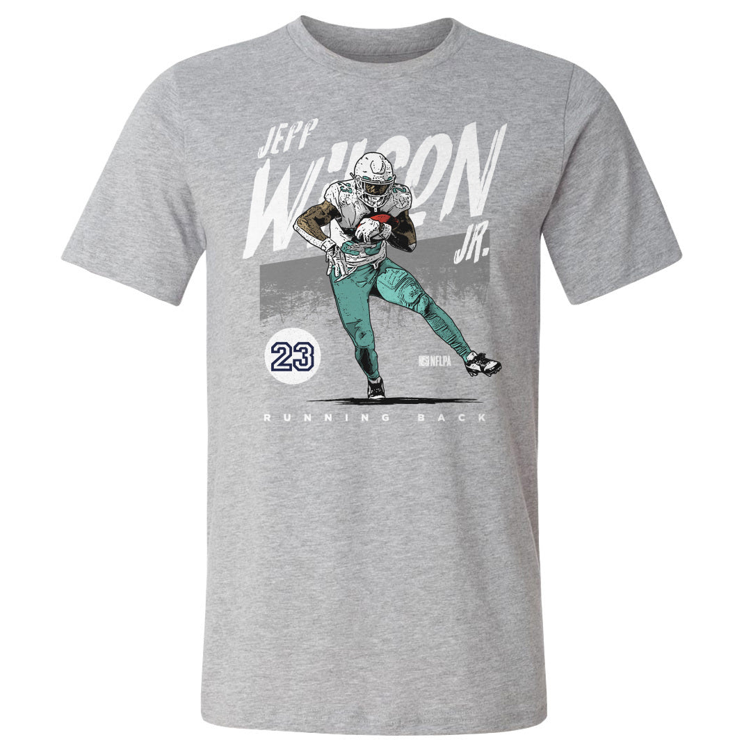 Jeff Wilson Jr. Men&#39;s Cotton T-Shirt | 500 LEVEL