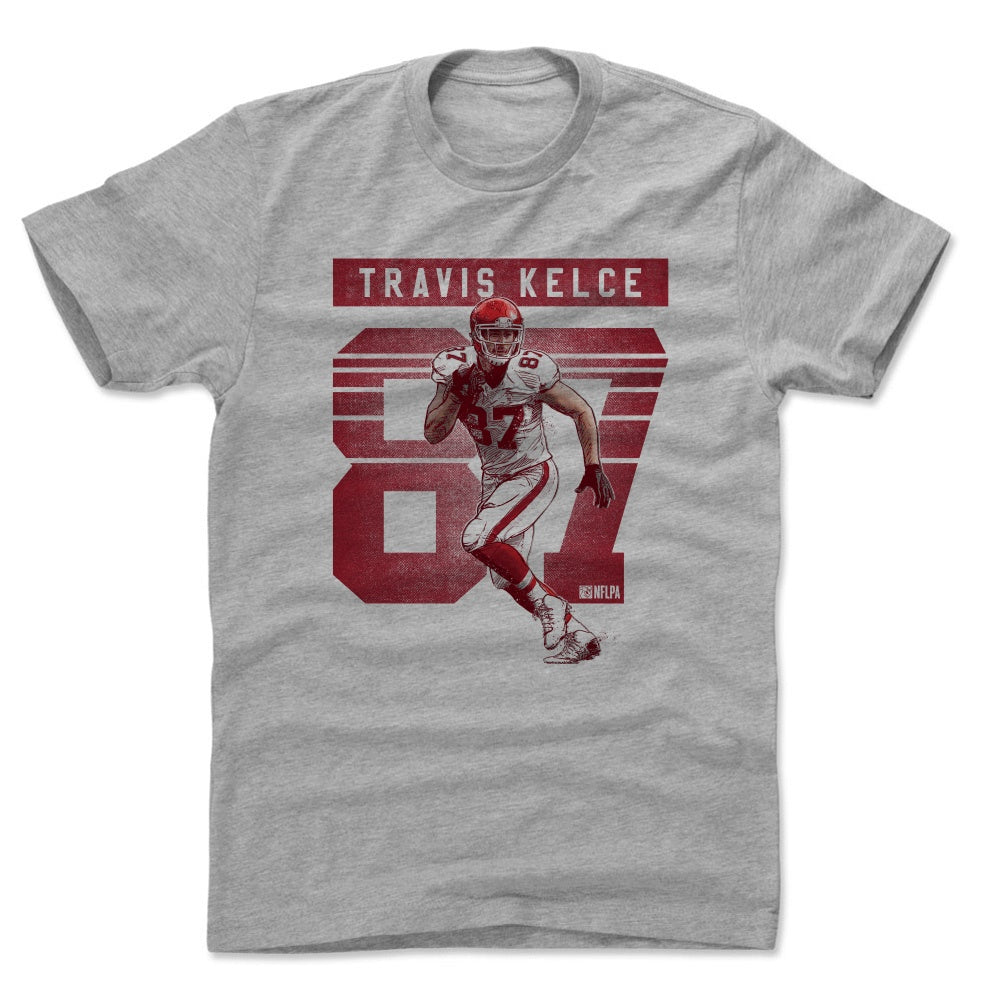 Travis Kelce Men's Cotton T-Shirt | 500 LEVEL