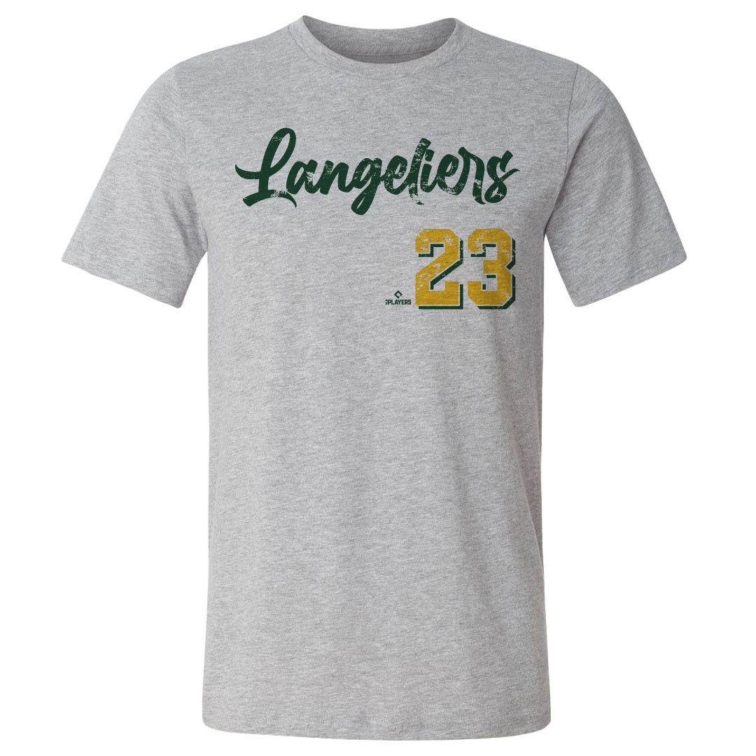 Shea Langeliers Men&#39;s Cotton T-Shirt | 500 LEVEL