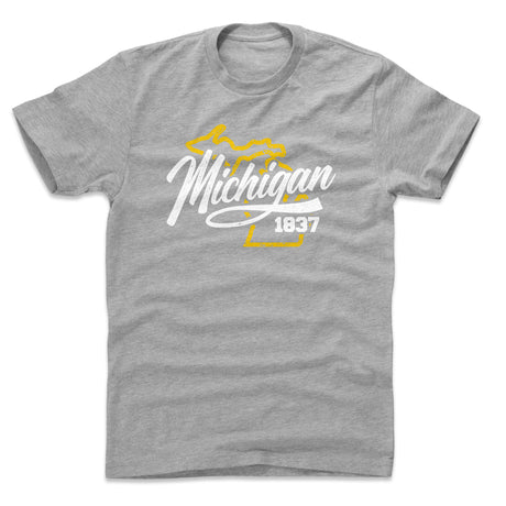 Michigan Men's Cotton T-Shirt | 500 LEVEL