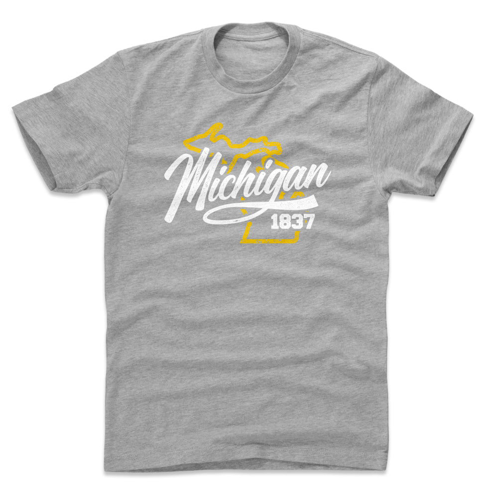 Michigan Men's Cotton T-Shirt | 500 LEVEL