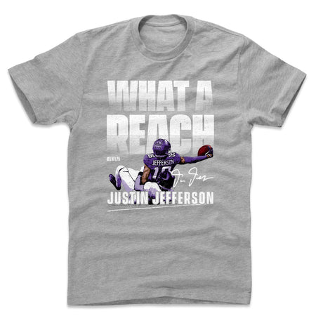 Justin Jefferson Men's Cotton T-Shirt | 500 LEVEL