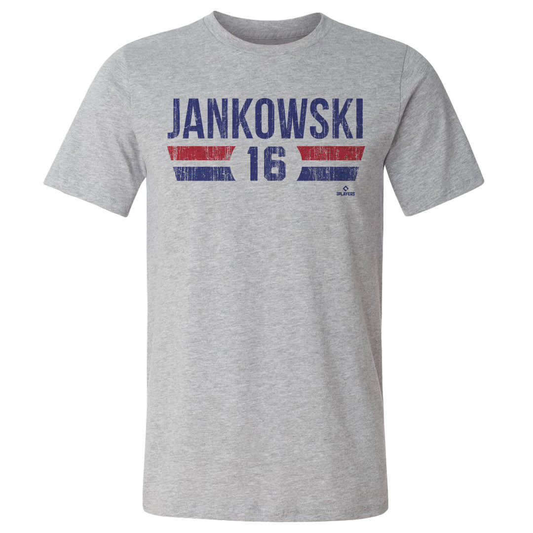 Travis Jankowski Men&#39;s Cotton T-Shirt | 500 LEVEL