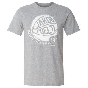 Jakob Poeltl Men's Cotton T-Shirt | 500 LEVEL
