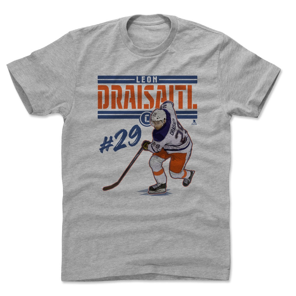 Leon Draisaitl Men's Cotton T-Shirt | 500 LEVEL
