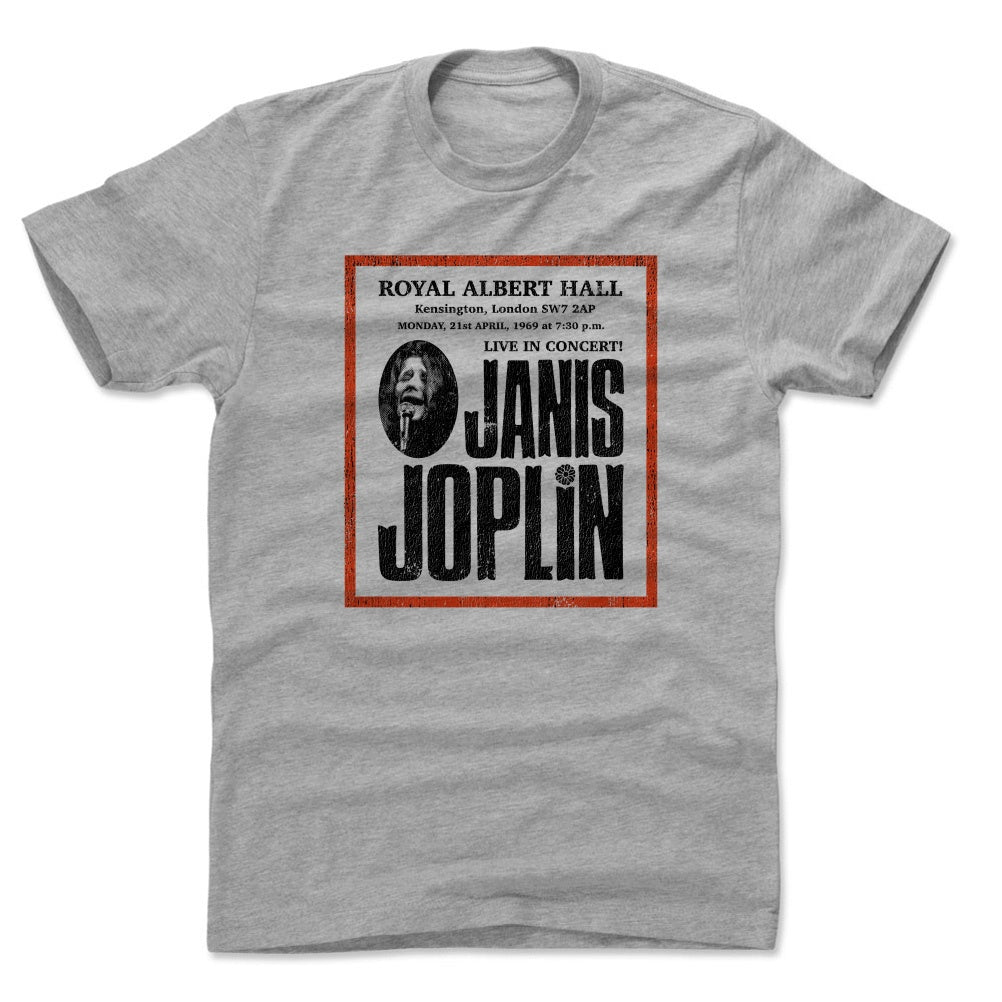 Janis Joplin Men's Cotton T-Shirt | 500 LEVEL