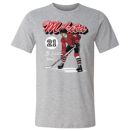 Stan Mikita Men's Cotton T-Shirt | 500 LEVEL