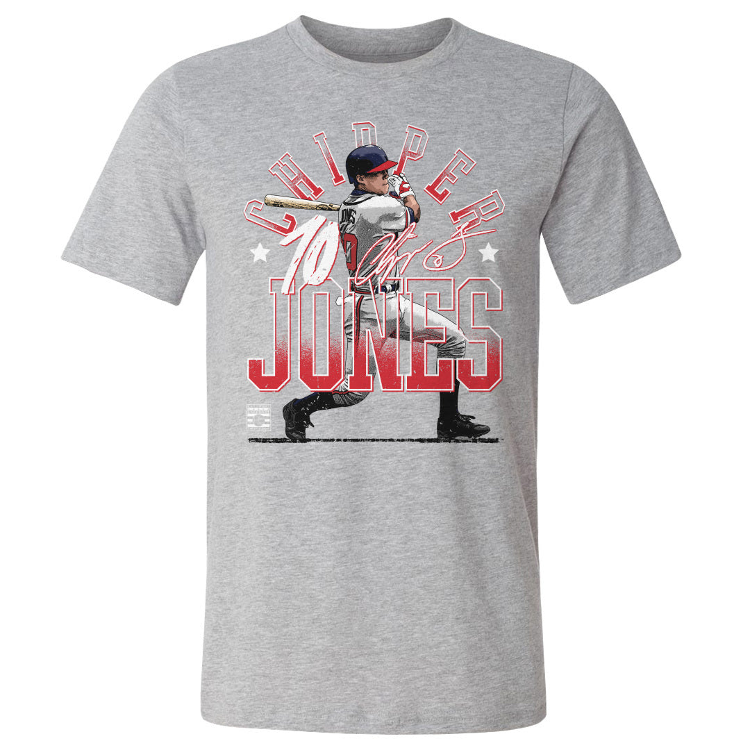 Chipper Jones Men's Cotton T-Shirt | 500 LEVEL