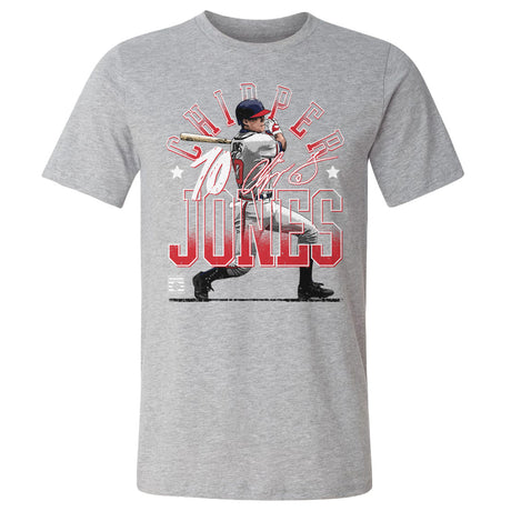 Chipper Jones Men's Cotton T-Shirt | 500 LEVEL
