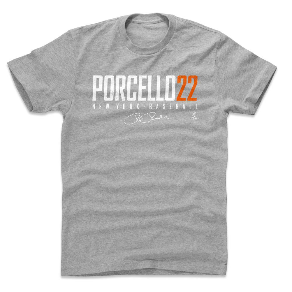 Rick Porcello Men&#39;s Cotton T-Shirt | 500 LEVEL