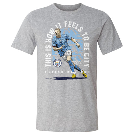 Erling Haaland Men's Cotton T-Shirt | 500 LEVEL