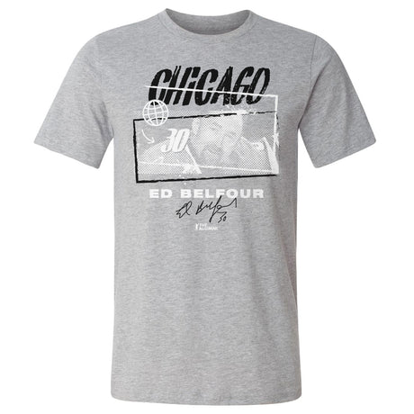 Ed Belfour Men's Cotton T-Shirt | 500 LEVEL