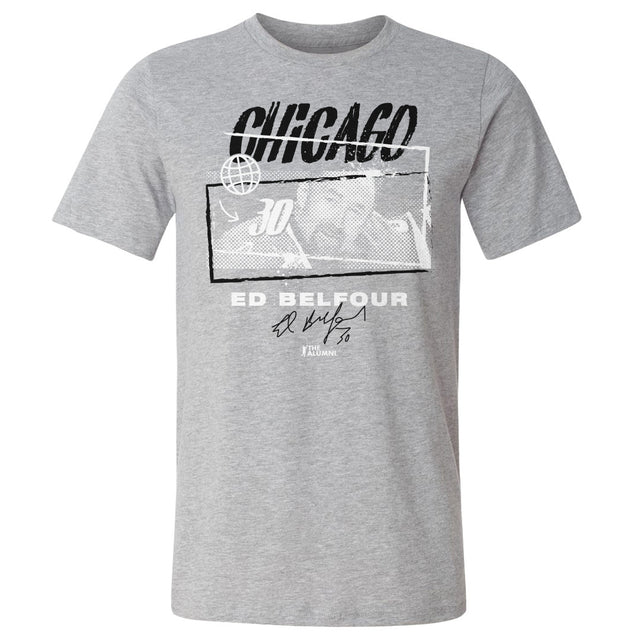 Ed Belfour Men's Cotton T-Shirt | 500 LEVEL