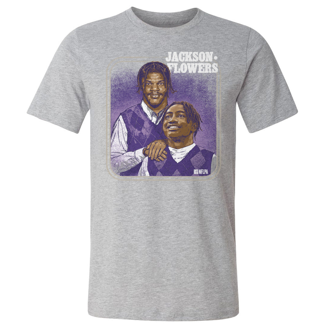 Lamar Jackson Men&#39;s Cotton T-Shirt | 500 LEVEL