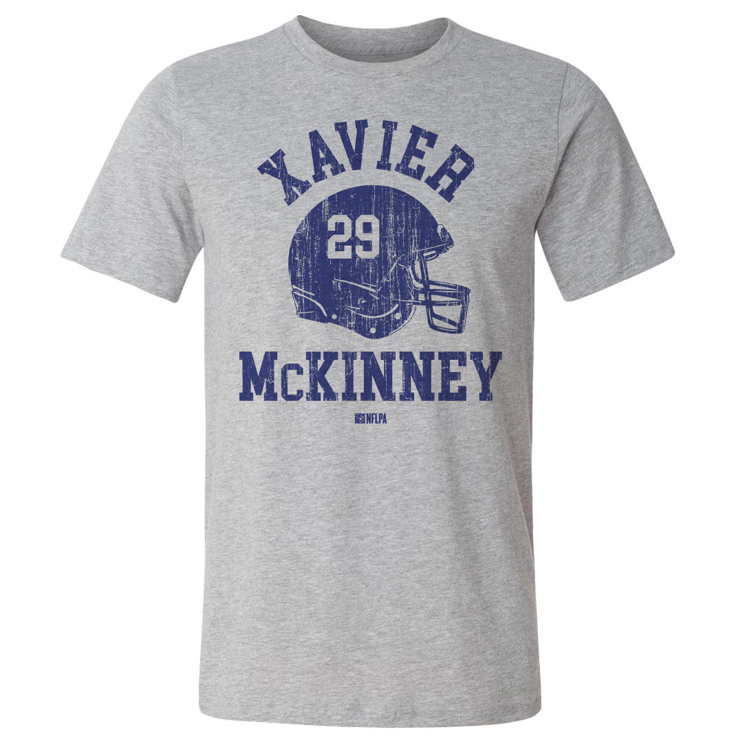 Xavier McKinney Men&#39;s Cotton T-Shirt | 500 LEVEL