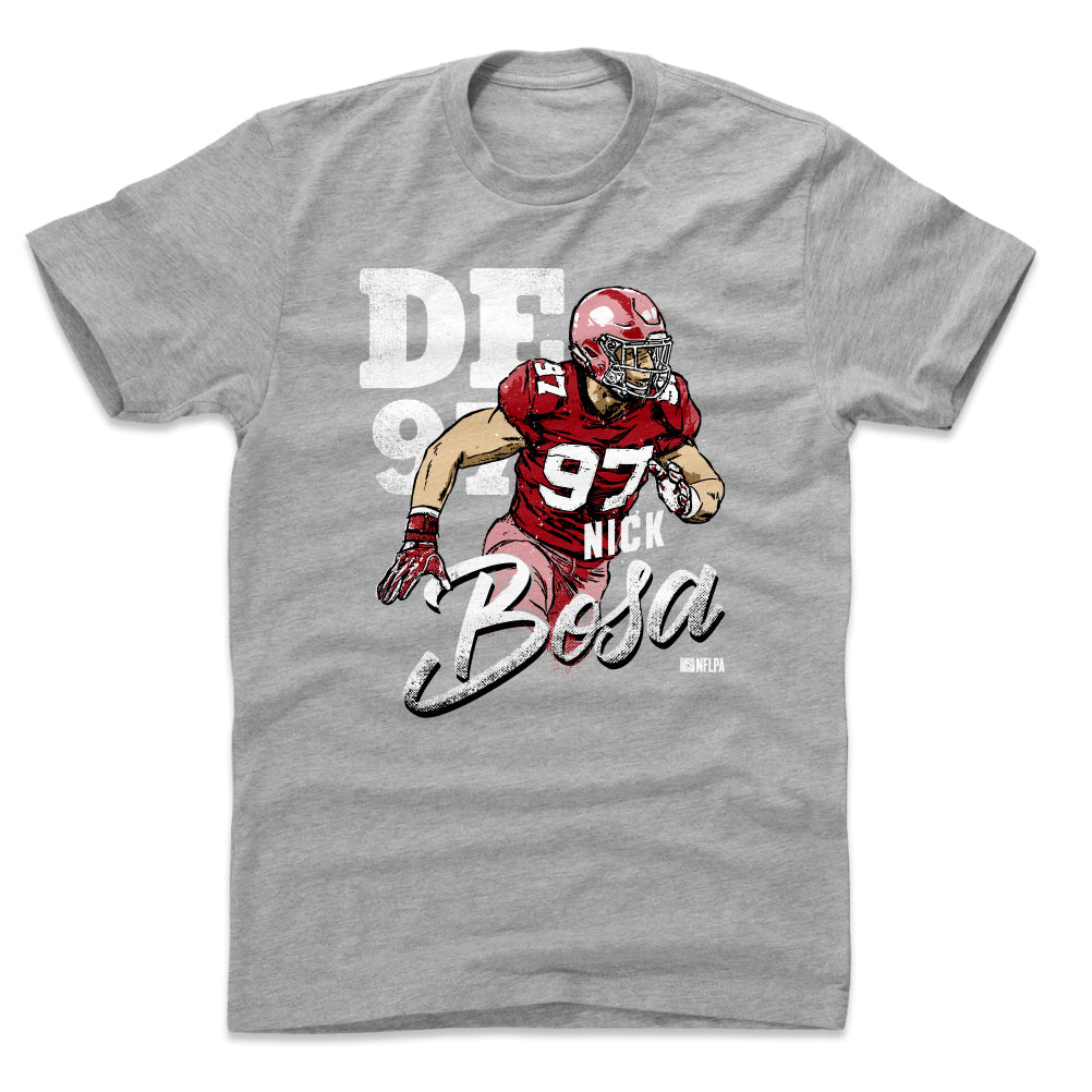 Nick Bosa Men's Cotton T-Shirt | 500 LEVEL