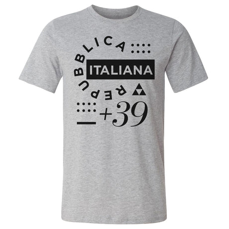 Italy Men's Cotton T-Shirt | 500 LEVEL