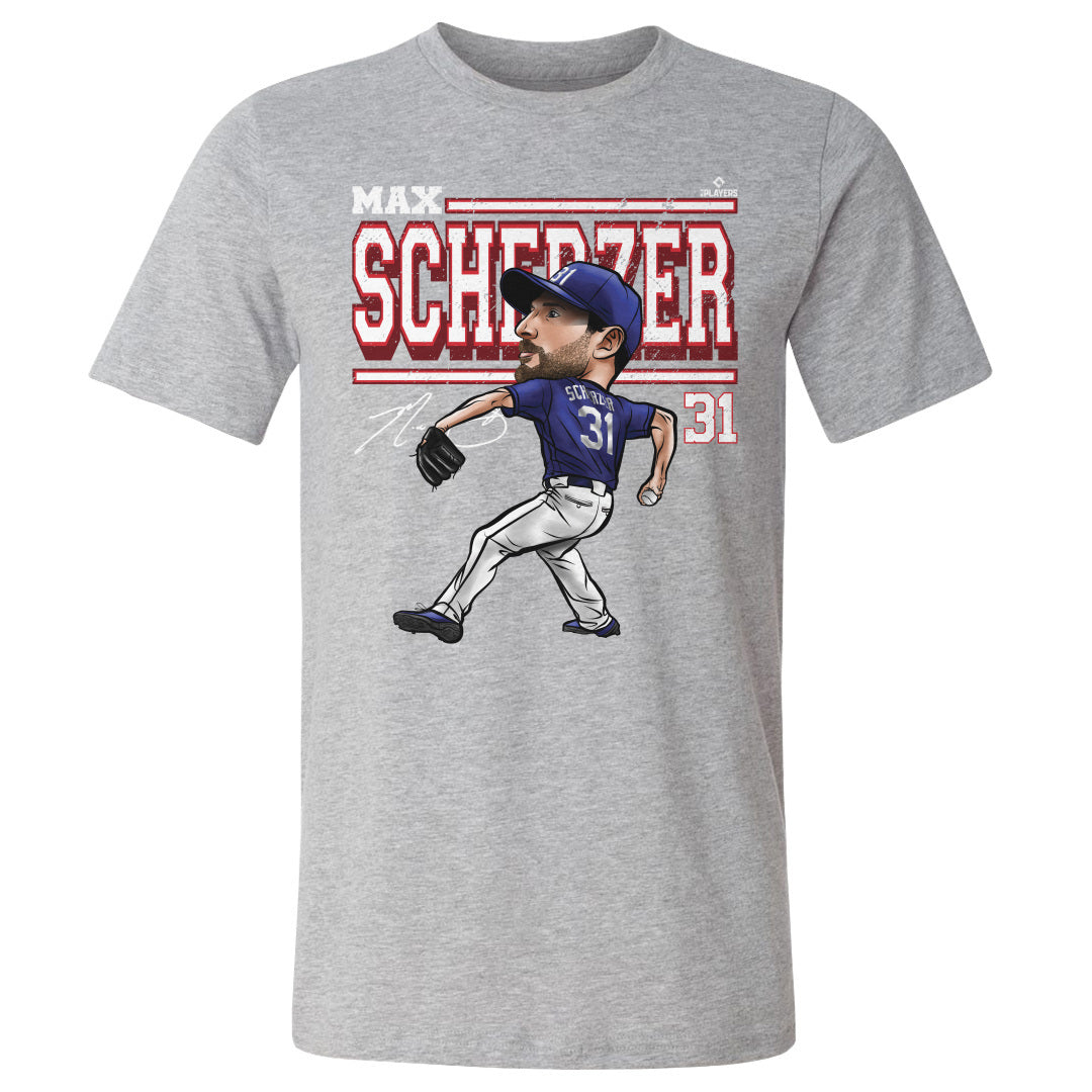 Max Scherzer Men&#39;s Cotton T-Shirt | 500 LEVEL