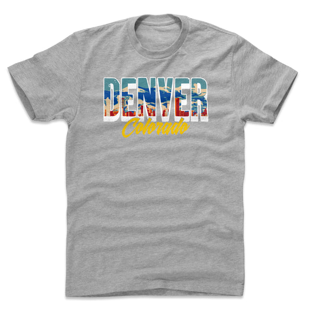 Denver Men's Cotton T-Shirt | 500 LEVEL