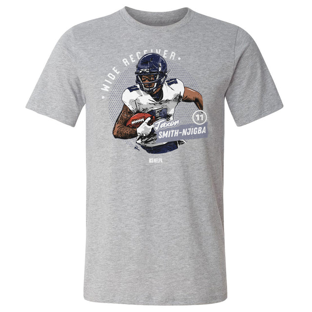 Jaxon Smith-Njigba Men's Cotton T-Shirt | 500 LEVEL