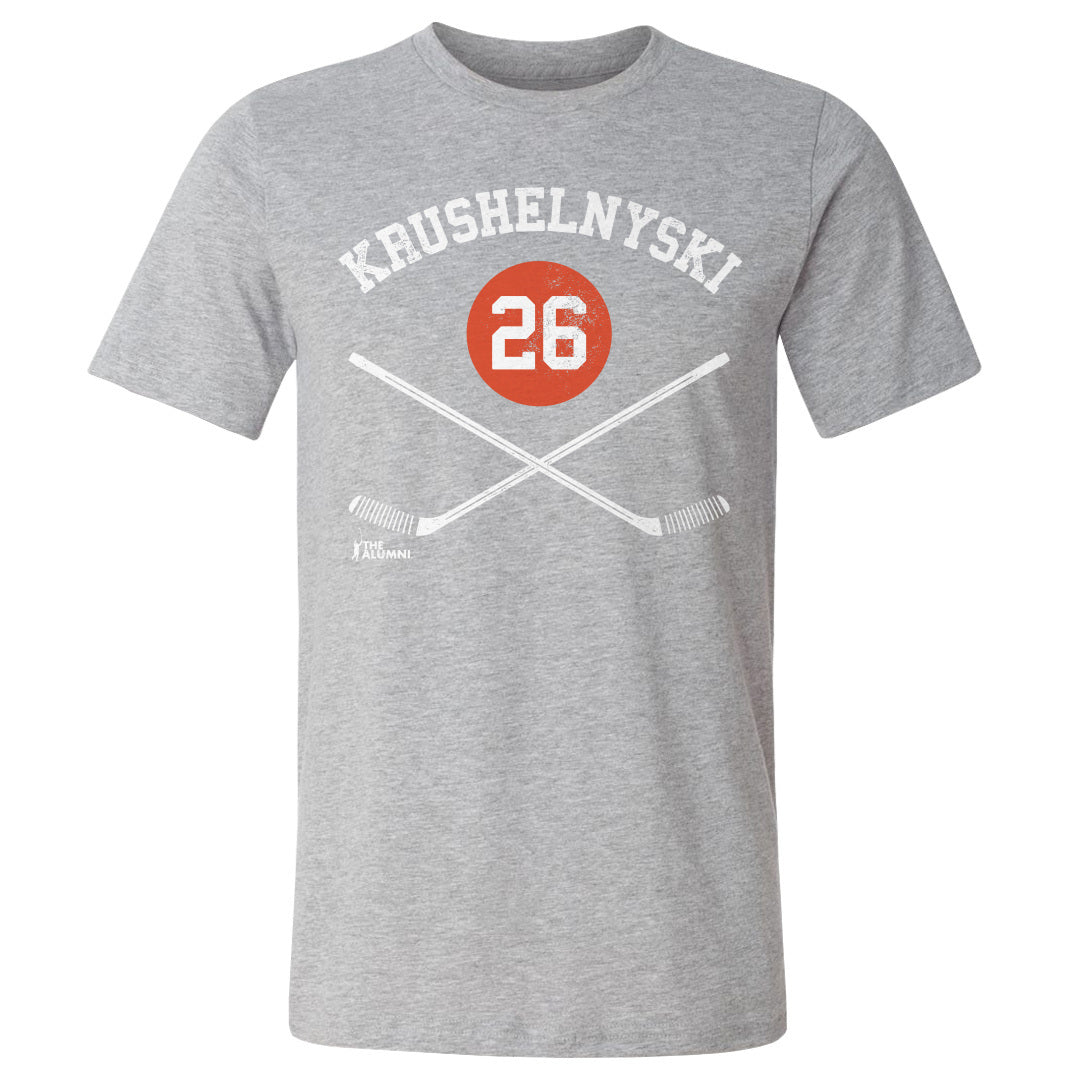 Mike Krushelnyski Men&#39;s Cotton T-Shirt | 500 LEVEL