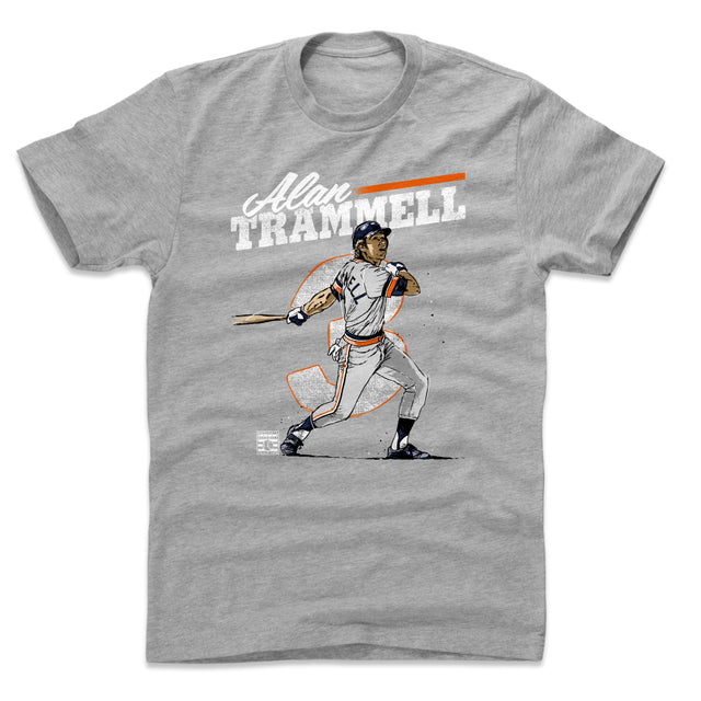 Alan Trammell Men's Cotton T-Shirt | 500 LEVEL