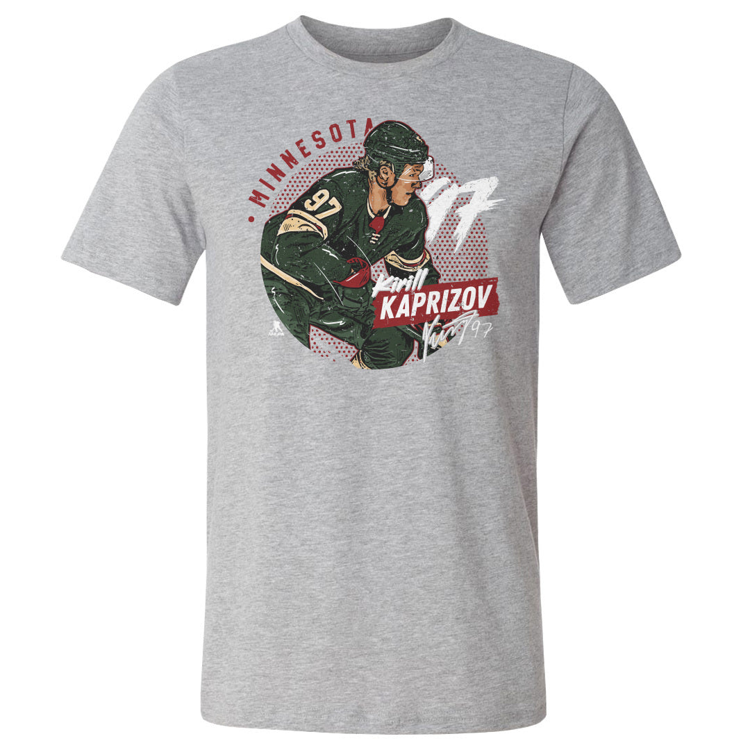 Kirill Kaprizov Men's Cotton T-Shirt | 500 LEVEL