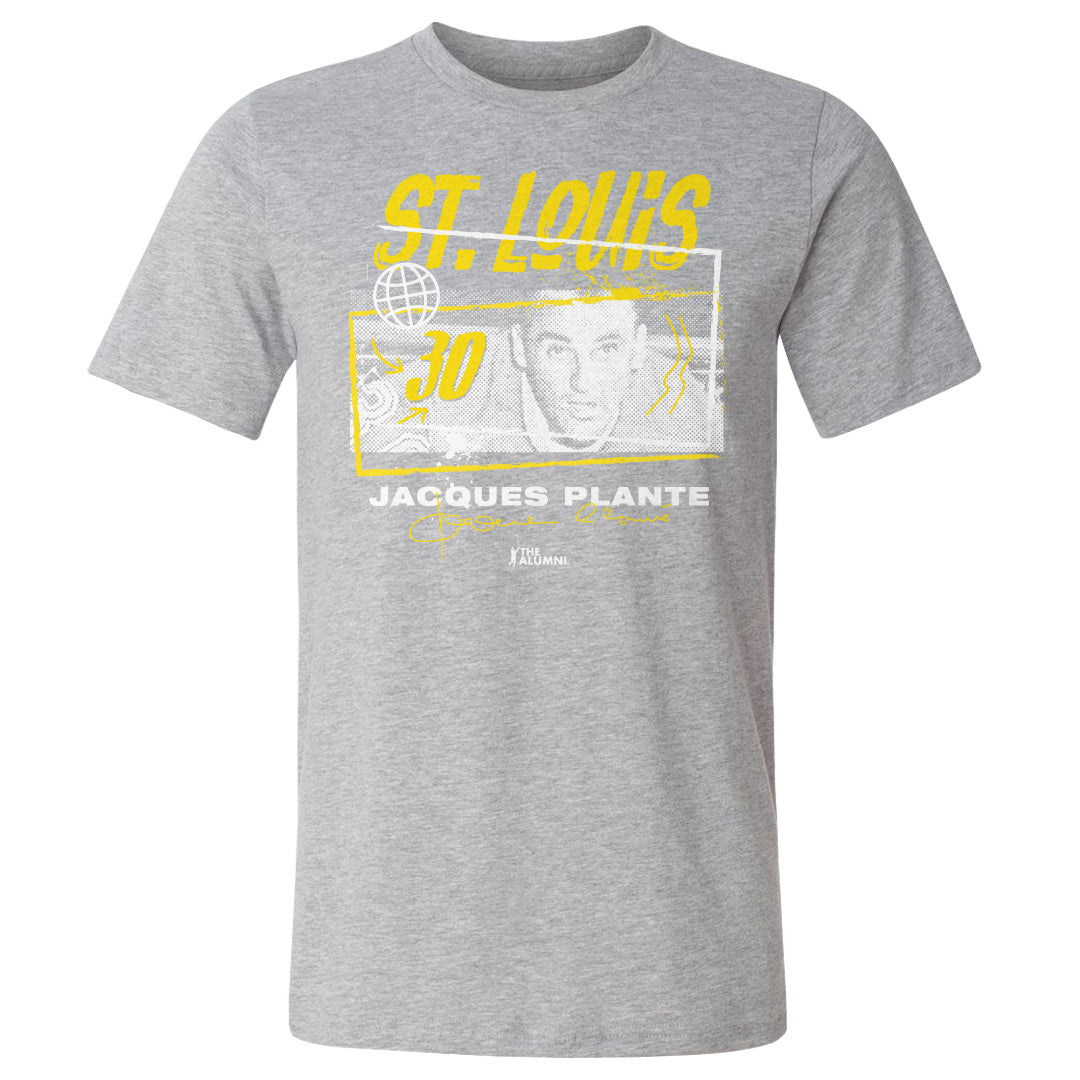 Jacques Plante Men's Cotton T-Shirt | 500 LEVEL